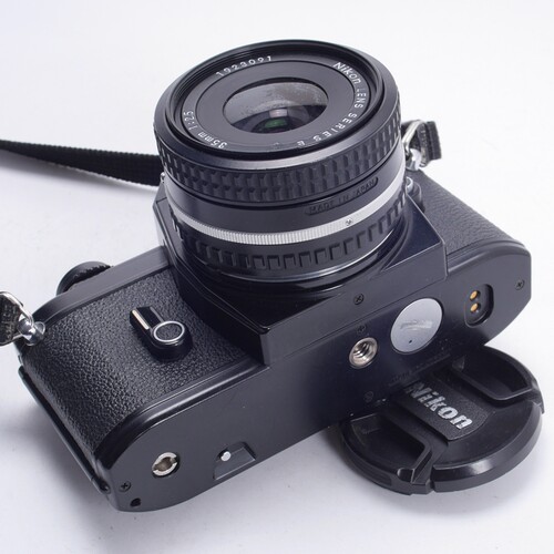 尼康NIKON EM 35/2.5 AIS E 小巧便携胶片单反相机 口袋机 - 图2