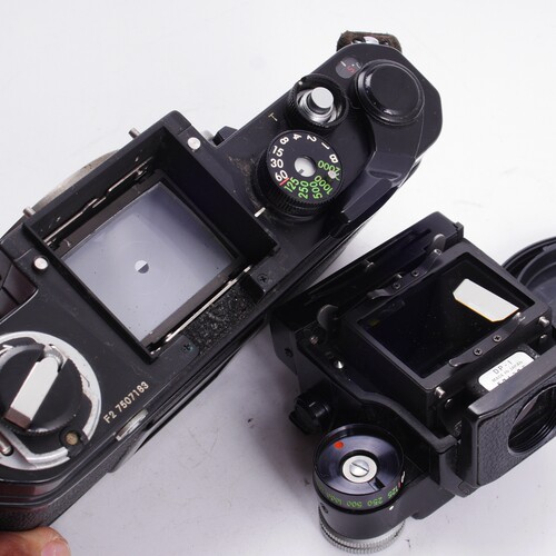 尼康NIKON F2 DP1黑漆机械胶片单反相机95新单机另50镜头机械机皇 - 图3