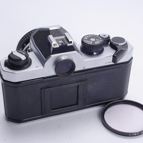 尼康NIKON FM2N 后期高端机械胶片单反相机银黑96新可配50 1.4 - 图0