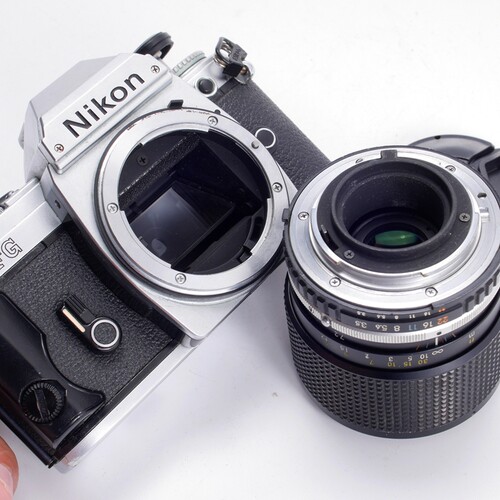 尼康NIKON FG AIS 36-72 3.5胶片相机优于FM FE便携文艺摄97新 - 图3