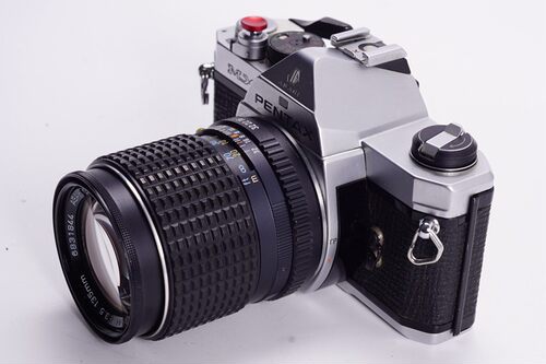 宾得PENTAX MX 135/3.5中焦人像机械胶片单反相机文艺摄影97新 - 图2