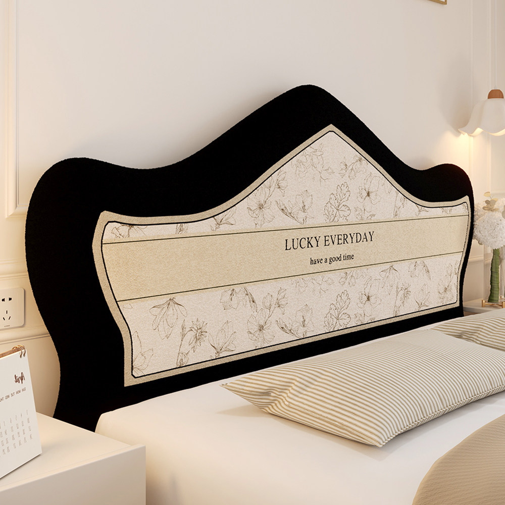 直形异形通用绒面弹力全包床头罩欧式凹凸形床头防尘保护罩套卧室,淘宝优惠券,粉丝福利购,淘宝优惠卷