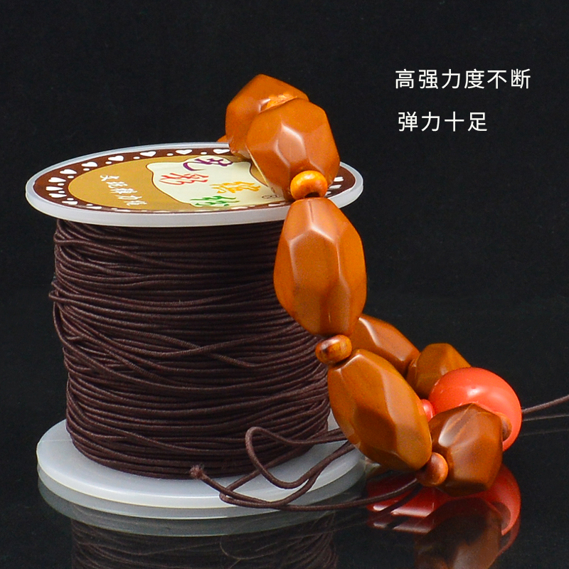 串手链松紧线文玩绳子弹力线皮筋穿佛珠弹力绳串珠绳手串穿珠子线 - 图0