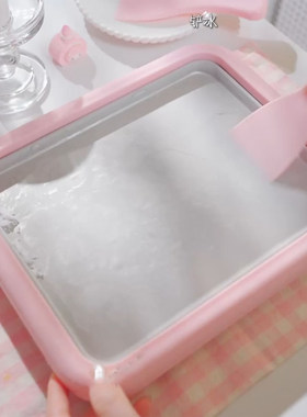 炒酸奶机家用小型免插电夏季儿童手工diy炒冰机食品级水果冰沙机