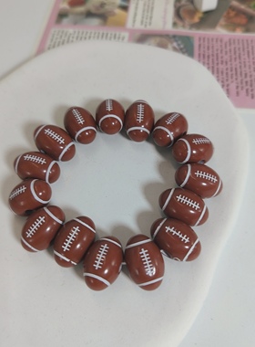 前锋橄榄球手链手串成品第五人格周边道具送朋友礼物串珠手环