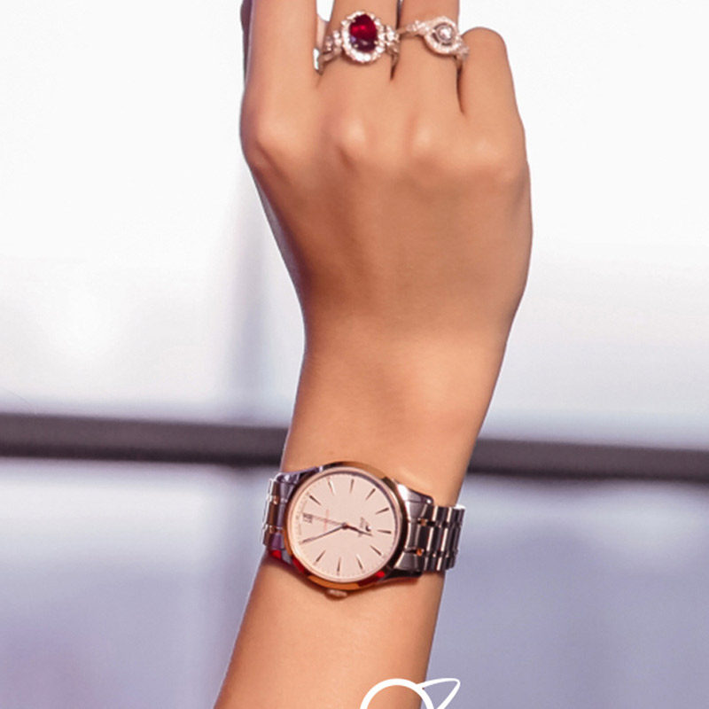 Enicar瑞士英纳格手表女官方授权红牌系列简约自动机械手表女表 Enicar瑞士英纳格手表女官方授权红牌系列简约自动机械手表女表