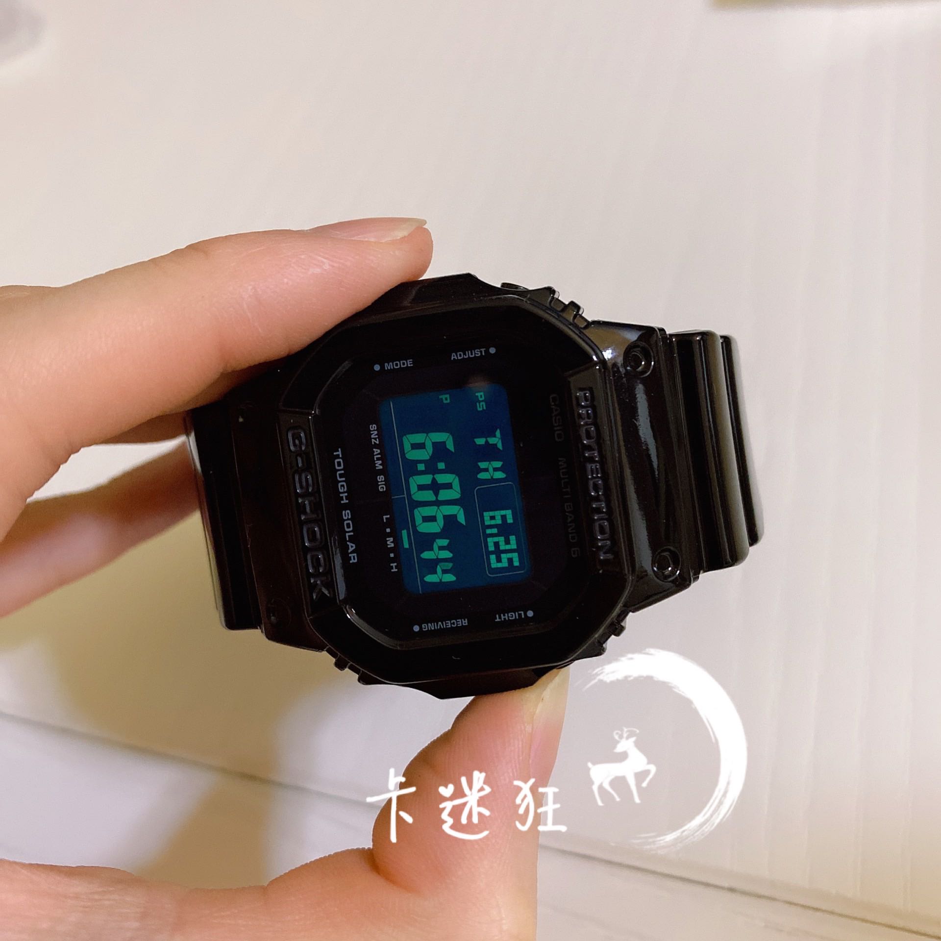 全黑电波太阳能手表男女 M5610BB 1 M5610 GW SHOCK G 卡西欧 CASIO 全黑电波太阳能手表男女 M5610BB 1 M5610 GW SHOCK G 卡西欧 CASIO