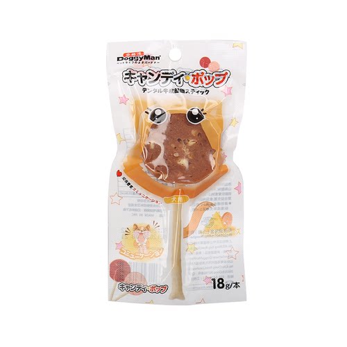 日本多格漫狗狗零食犬用牛肉芝士犬迷棒棒糖 18g 咬胶棒磨牙洁齿 - 图0