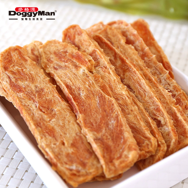 日本多格漫 宠物零食 无添加鸡胸肉长片 500g 肉条肉片狗零食,淘宝优惠券,粉丝福利购,淘宝优惠卷