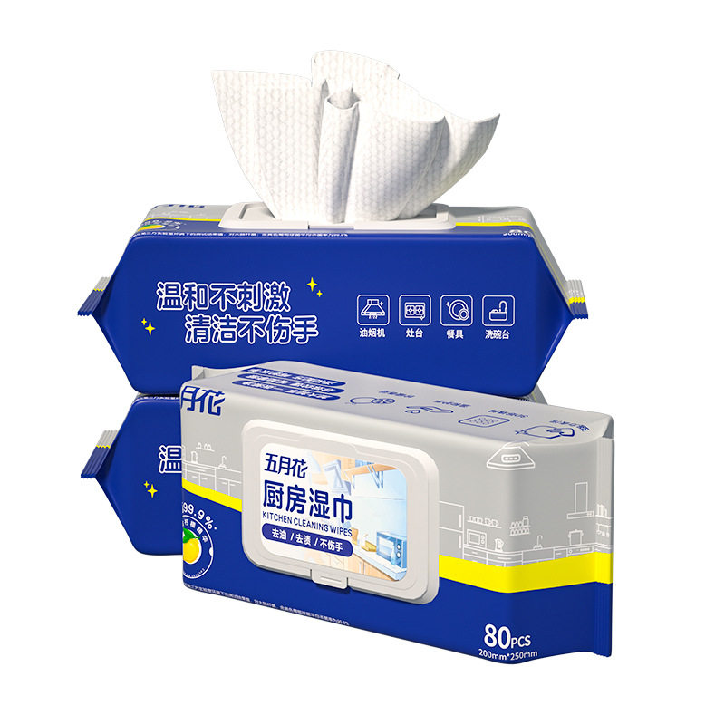 厨房湿巾去油去污家用强力去油污厨房清洁湿巾加大加厚一次性抹布,淘宝优惠券,粉丝福利购,淘宝优惠卷