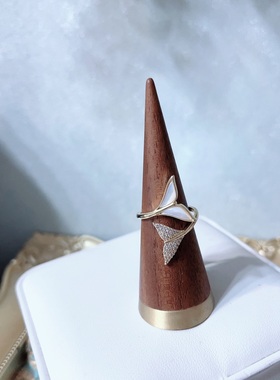 时尚个性简单开口食指戒女ins潮简约百搭小众设计指环饰品女A504