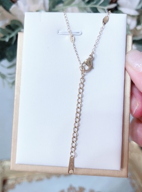 新款项链女生时尚甜酷小众设计感锁骨链可爱网红气质百搭颈链A566