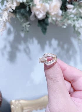 时尚个性新款开口食指戒女ins潮简约百搭小众设计指环饰品女A427