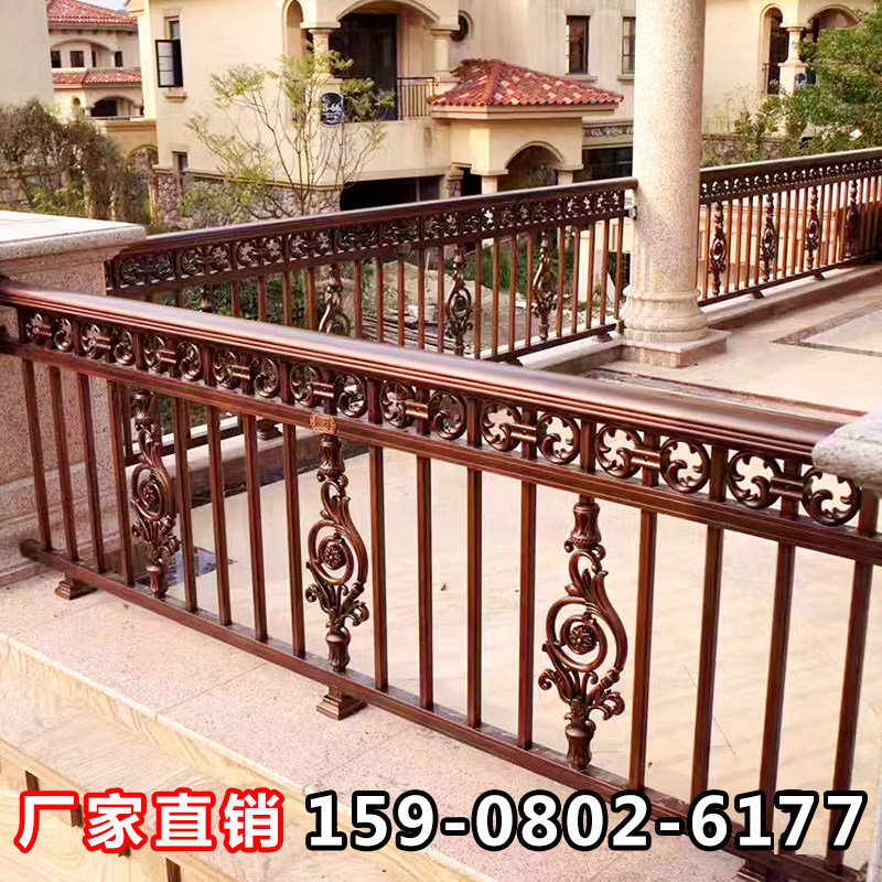 铝艺围墙栏杆图片,铝艺围栏栏杆图片_大山谷图库