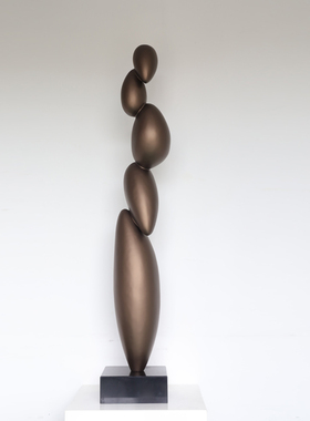 现代轻奢简约大型雕塑摆件大堂过道客厅玄关落地售楼处装饰艺术品