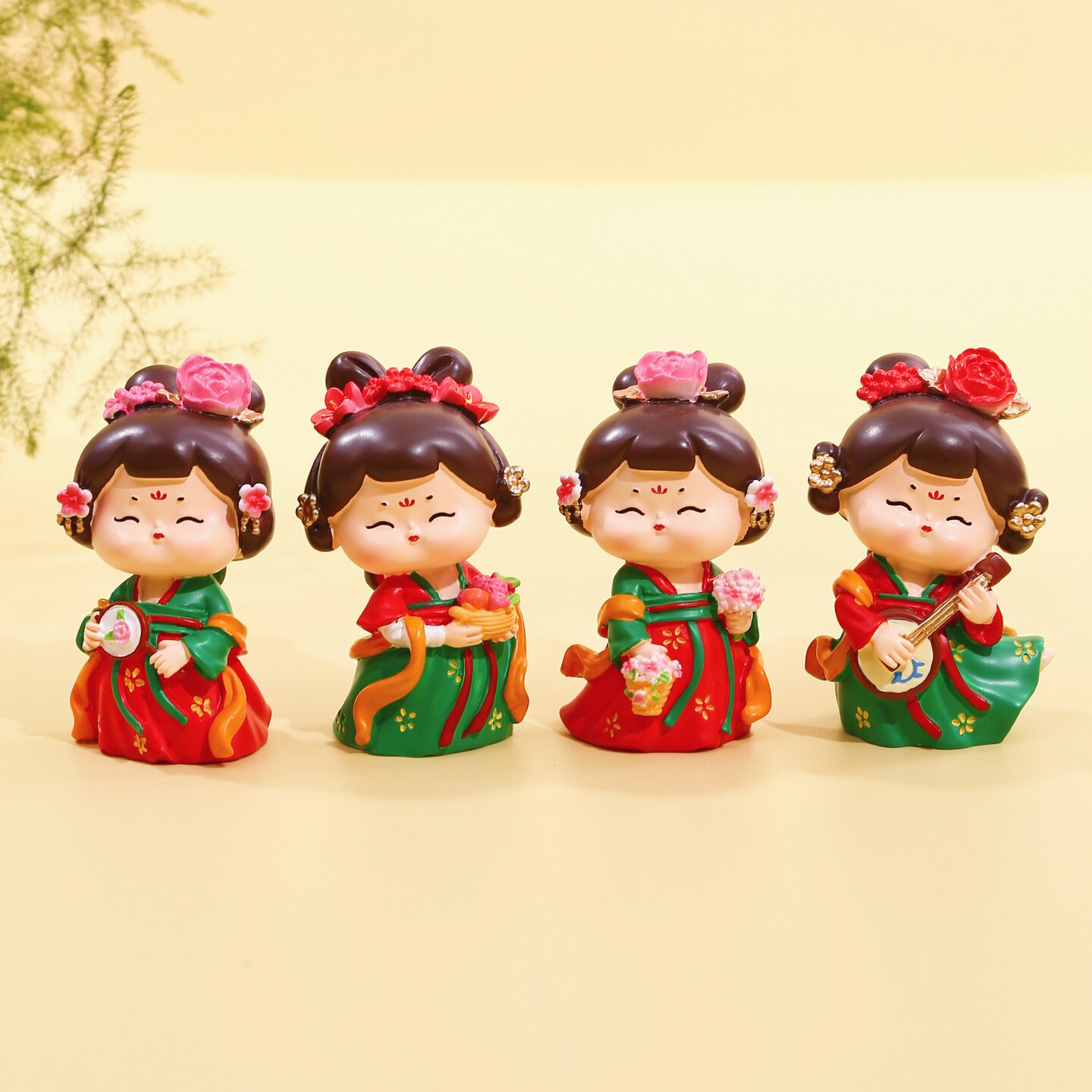 洛阳文创纪念品博物馆姐妹花唐小环摆件河南特产伴手礼教师节礼物