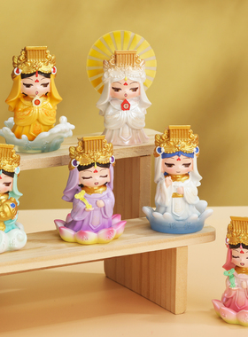妈祖娘娘盲盒湄洲岛妈祖庙文创纪念品手办摆件福建旅游特色伴手礼