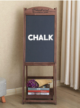 奶茶店摆件木质装饰花架复古