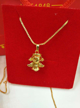 欧币风福星小天使微商热卖项链