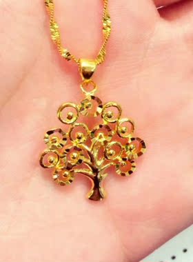 摇钱树久不褪色圣诞节礼物吊坠