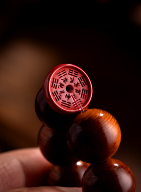 山鬼花钱朱砂隔片配件