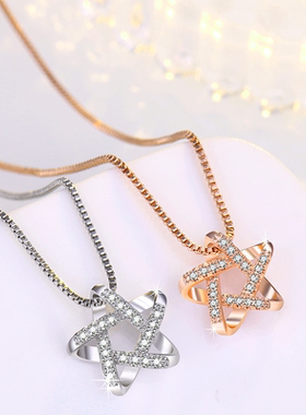 吸睛夺目！经典百搭！五芒星项链