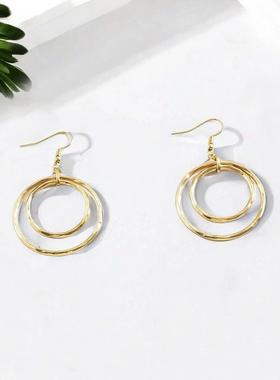 欧美跨境货源链条流苏女士耳饰