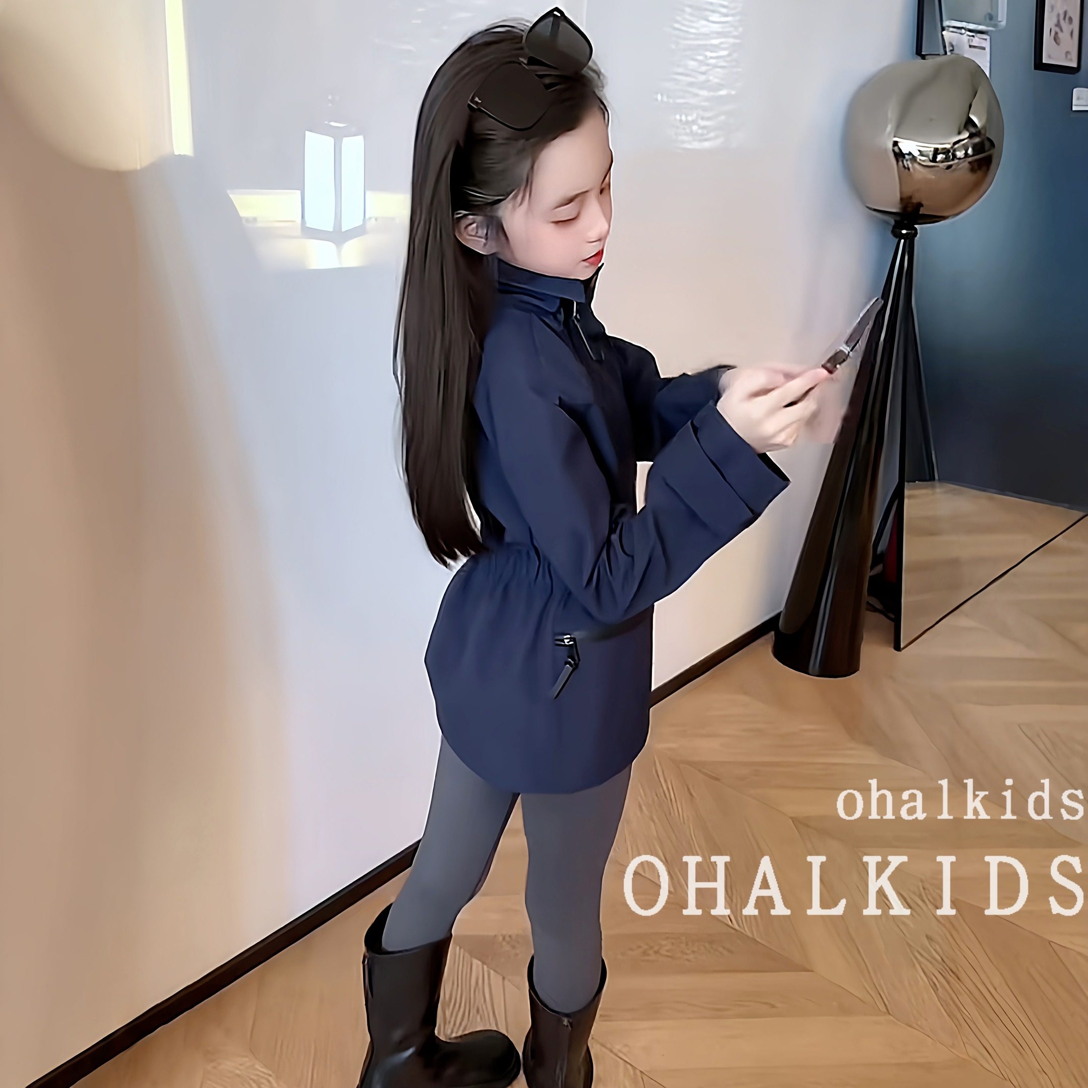 女童明星同款外套2026新款儿童洋气秋装大童秋季女孩休闲冲锋衣潮,淘宝优惠券,粉丝福利购,淘宝优惠卷