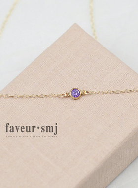 以色列日常礼物钻石项链