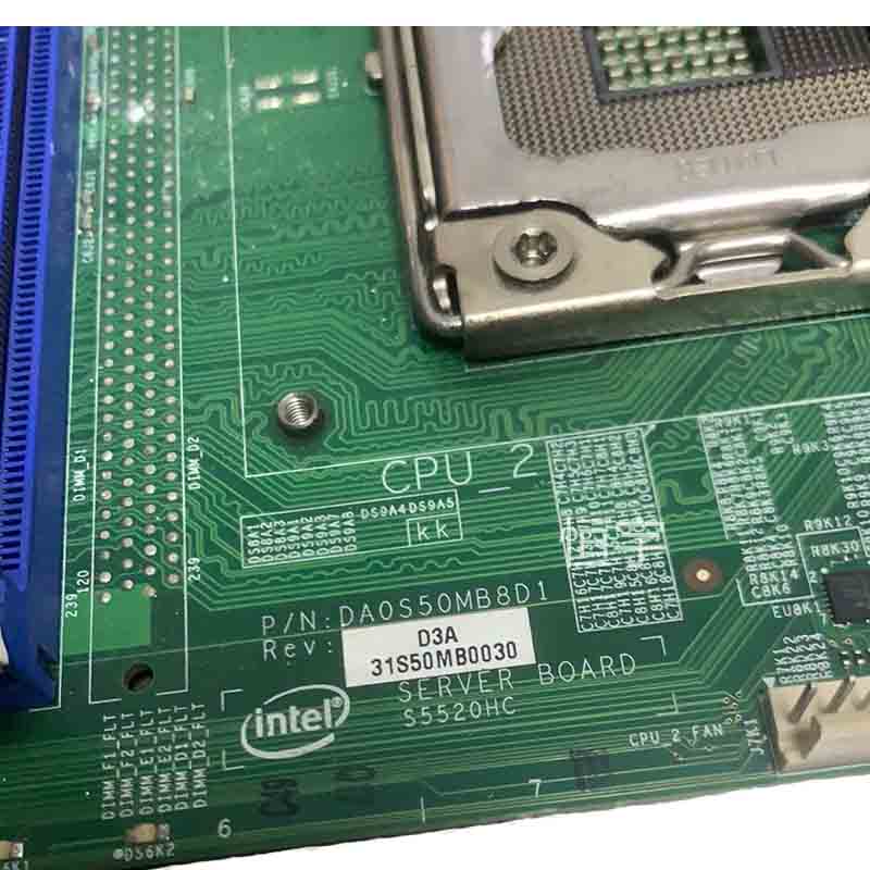 Intel英特尔S5520HC X5650 X5670 X58双路REG 1366针服务器主板 - 图2