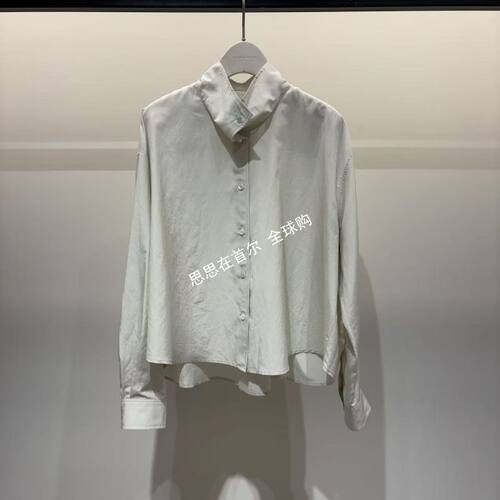 韩国代购 CASHMERE 26秋 衬衫  CM2G7-WSH436W - 图1