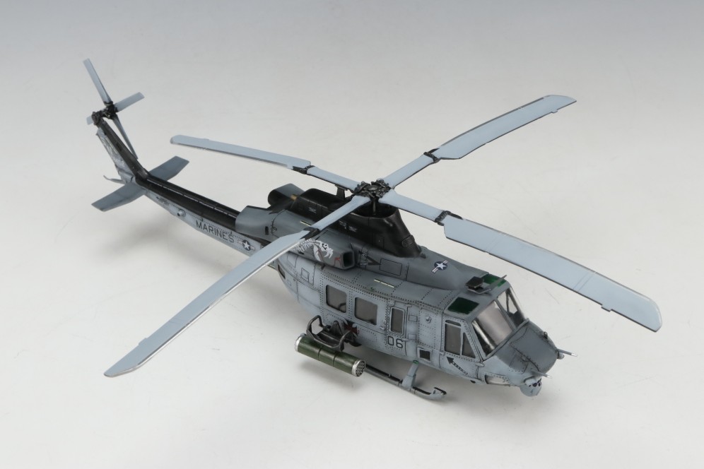 【模匠】1/72 梦模型720018 美国UH-1Y毒液直升机 成品代工 - 图3