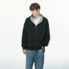 Dream made American cleanfit double zipper cardigan hooded sweatshirt men's spring and autumn heavyweight boys' jacket