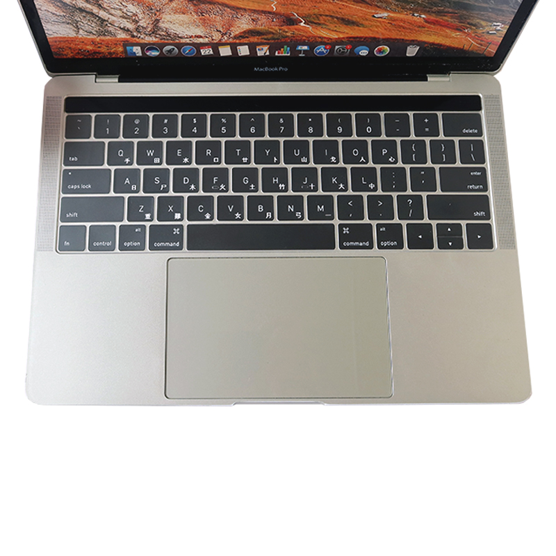 适用苹果Macbook12/Air15/pro13/13.3/16香港仓颉/速成透明键盘膜 - 图3