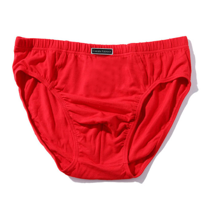 Cacobskablack男士内裤男大红色莫代尔纯棉本命年三角裤头2条礼盒,淘宝优惠券,粉丝福利购,淘宝优惠卷