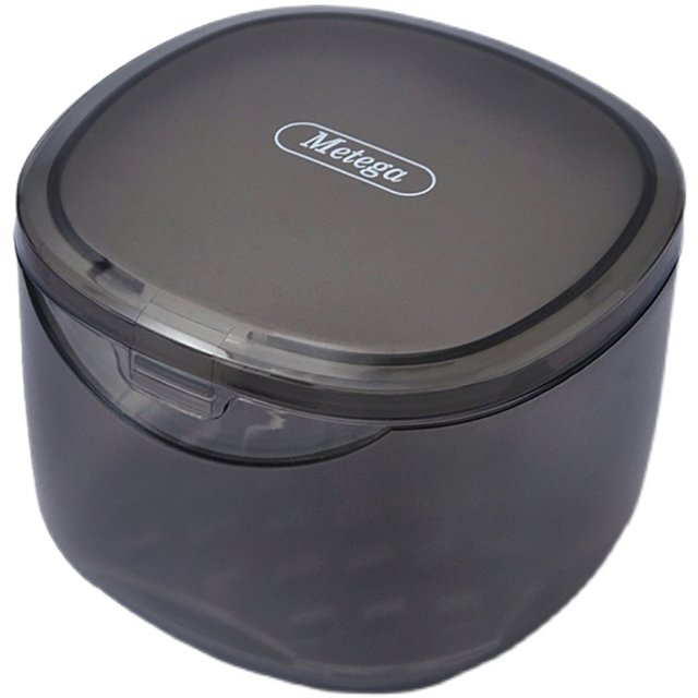 Brace holder denture double-layer filter storage