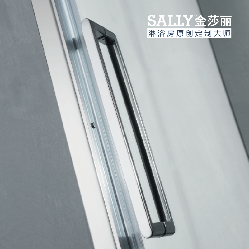 sally金莎丽高端三门折叠淋浴房整体隔断钢化玻璃简易淋浴房定制 - 图1