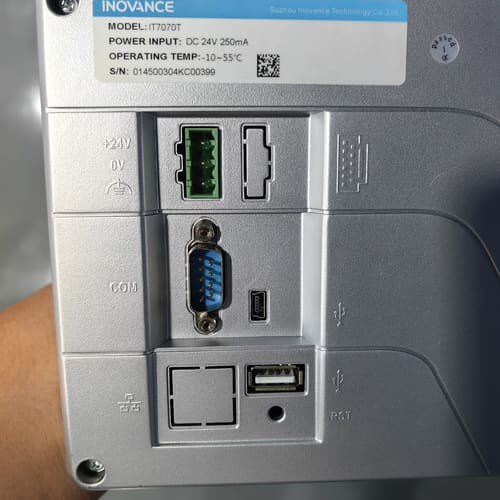 议价汇川INOVANCE触摸屏 IT7070T，7寸工业人机界面可维修 - 图0