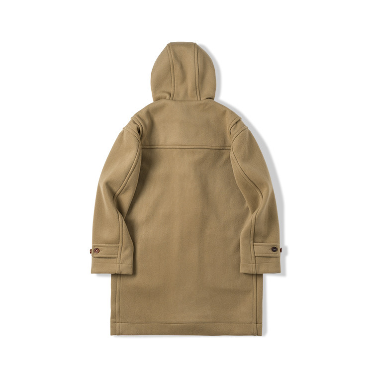 NATIVEWELL Duffle coat 复古美丽诺羊毛重磅渔夫大衣木质纽扣,淘宝优惠券,粉丝福利购,淘宝优惠卷