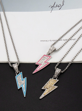 嘻哈风项链男女个性百搭网红潮