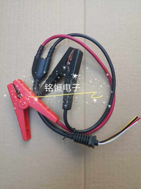 Direct sales high-quality automotive battery detector test clip test cable battery line maintenance test wiring harness