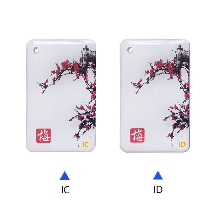 IDIC access control card button card keychain card