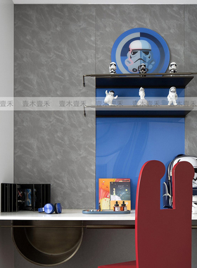 简约样板间男孩房太空主题立体书