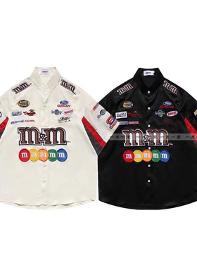 样板间美式复古炸街赛车服装饰