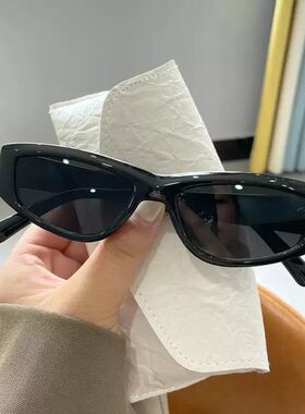 装酷一下/绿色灰框墨镜女高级感ins大脸圆脸显瘦搭配y2k太阳镜男