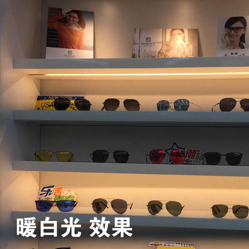 led灯带220V硬灯条展示柜货架柜台橱柜烟酒柜广告灯箱长条玄关灯 - 图2