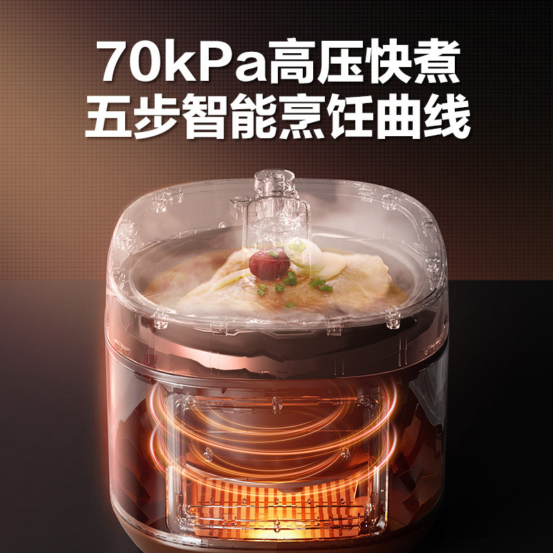 苏泊尔电家用5l多功能智能人压力锅 苏泊尔赢丰电压力锅