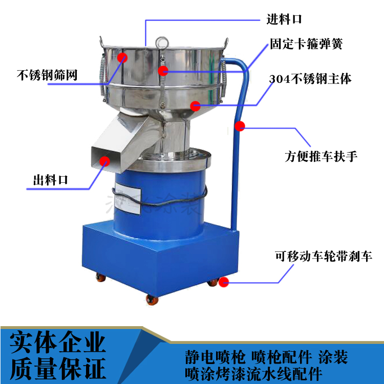 振动筛粉机筛网不锈钢金属网编织电动筛过滤网震动筛选机筛网-图1