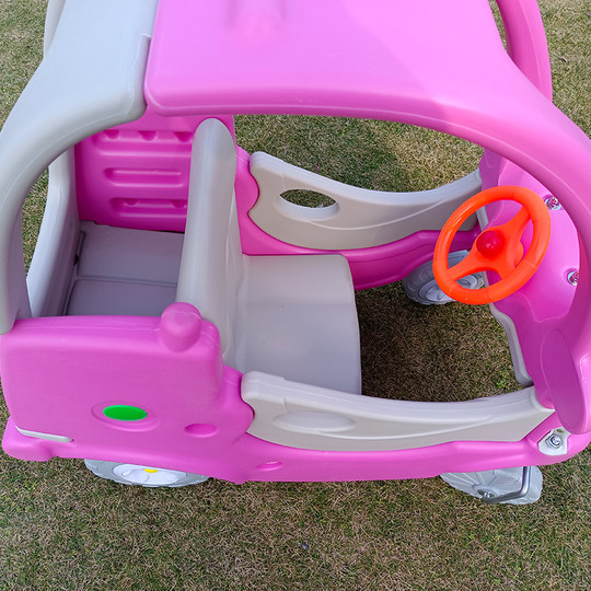 Детская игрушечная машинка пластиковый раздвижной четырехколесный автомобиль