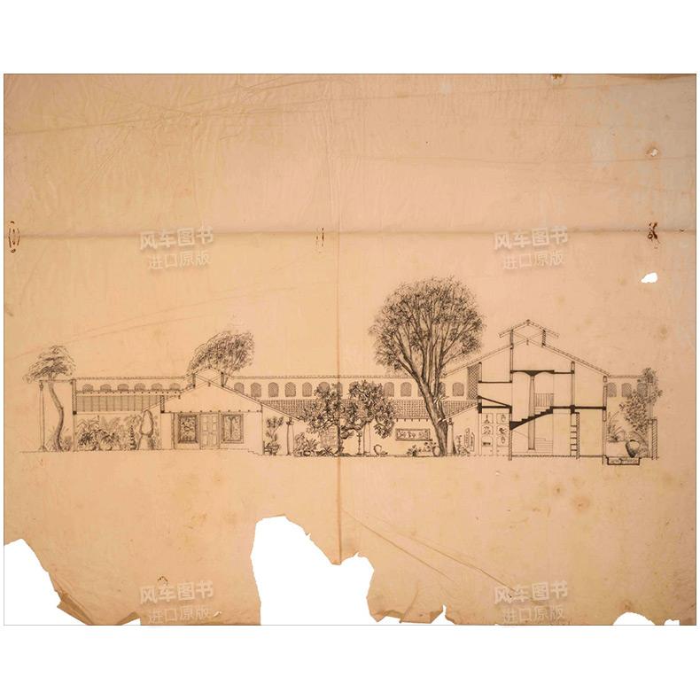 【预售】斯里兰卡建筑大师:杰弗里·巴瓦建筑作品集英文设计建筑师/工作室精装进口原版外版书籍Drawing from the Geoffrey Bawa图 - 图1